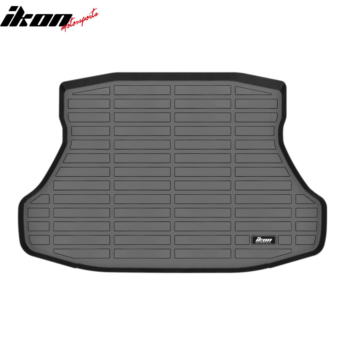 2012-2015 Honda Civic & 2013-2022 Acura ILX 3D TPE All Weather Heavy Duty Waterproof Rear Trunk Tray Cargo Area Liner Mats Interior Auto Parts Black