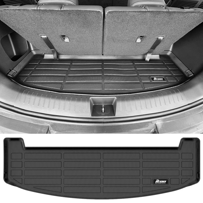 2024-2026 Hyundai Santa Fe Waterproof Rear Cargo Liners Trunk Mats TPE
