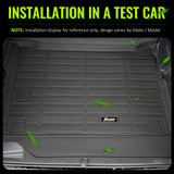 2021-2025 Jeep Wrangler 4xe All Weather 3D Rear Trunk Mat Cargo TPE