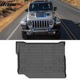 2021-2025 Jeep Wrangler 4xe All Weather 3D Rear Trunk Mat Cargo TPE