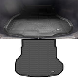 2025-2026 Kia K4 Waterproof Rear Seat Rear Cargo Liners Trunk Mats TPE