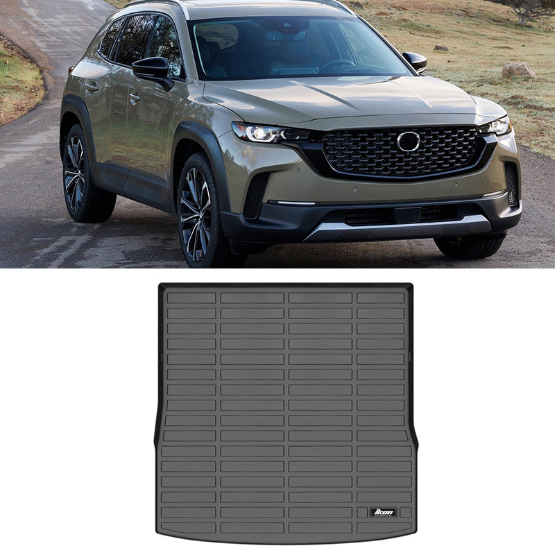 Trunk Mat Cargo Liner for Mazda CX-50 2023-2026 All Weather 3D Molded TPE