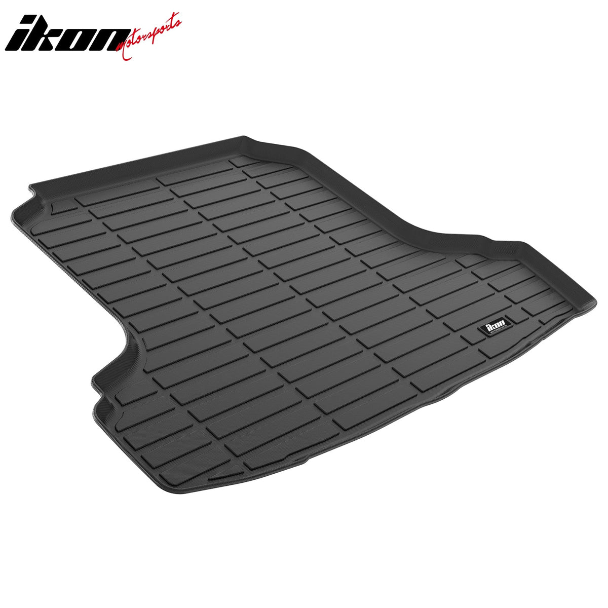 2007-2012 Nissan Altima Sedan 4-Door 3D TPE All Weather Heavy Duty Waterproof Rear Trunk Tray Cargo Area Liner Mats Interior Auto Parts Black