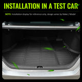 2018-2025 Toyota Camry 3D All Weather Rear Cargo Trunk Tray Mats TPE