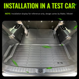 2024-2025 Toyota Grand Highlander All Weather Cargo Trunk Tray Mat TPE
