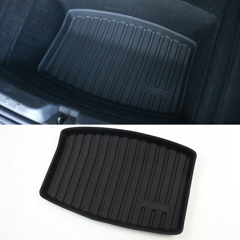 2024-2025 Tesla Model 3 Highland Rear Cargo Liner Trunk Lower Mat TPE