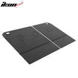 2027 Kia Telluride Behind 3rd Row Seating 3D TPE All Weather Heavy Duty Waterproof Anti-Slip Interior Cargo Liner Carpets Backrest + Rear Trunk Mats