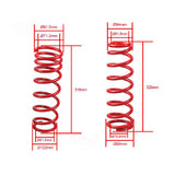 Coilover spring set for adjustable suspension for Honda Civic EG/EK