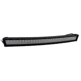 31" 180W 60 LED Light Bar 2 Rows 30 Degree Flood Universal Truck SUV