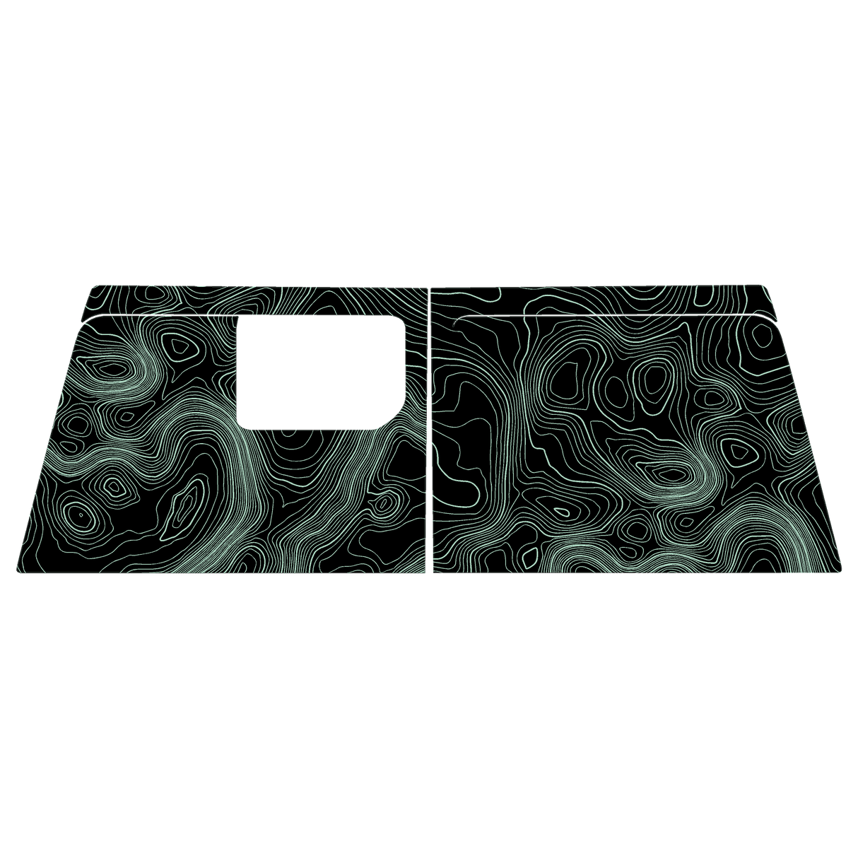 Topo Cargo Area Overlay Kit Part 1 (Printed Series) - 2021+ Bronco 4 Door