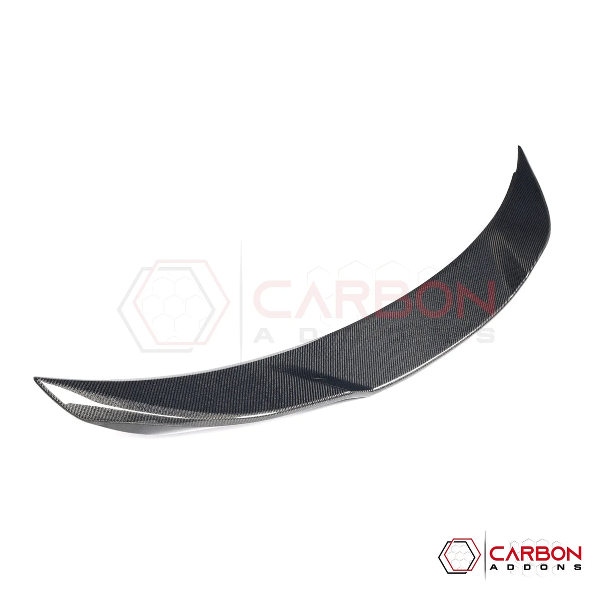Low-Profile Carbon Fiber Ducktail Spoiler for 2024+ Ford Mustang GT & EcoBoost