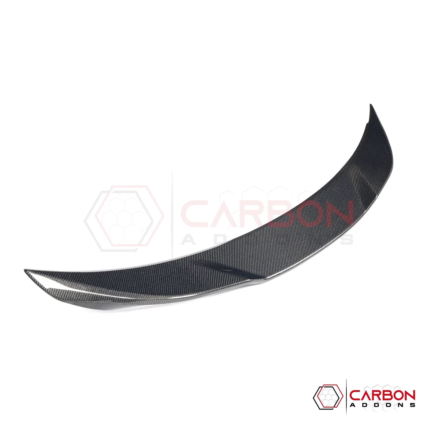 Low-Profile Carbon Fiber Ducktail Spoiler for 2024+ Ford Mustang GT & EcoBoost
