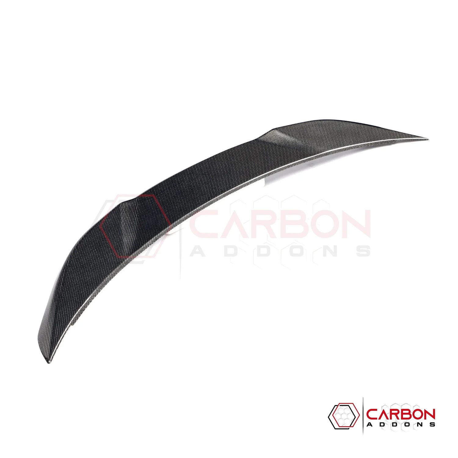 Low-Profile Carbon Fiber Ducktail Spoiler for 2024+ Ford Mustang GT & EcoBoost