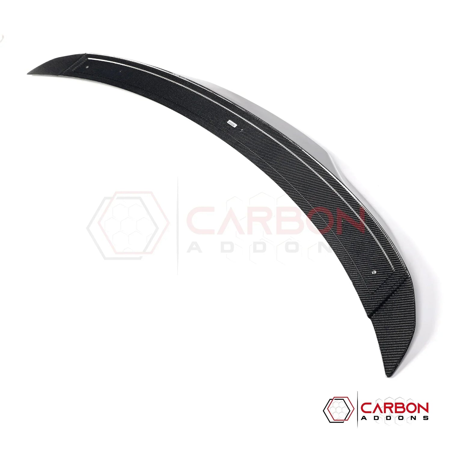 Low-Profile Carbon Fiber Ducktail Spoiler for 2024+ Ford Mustang GT & EcoBoost