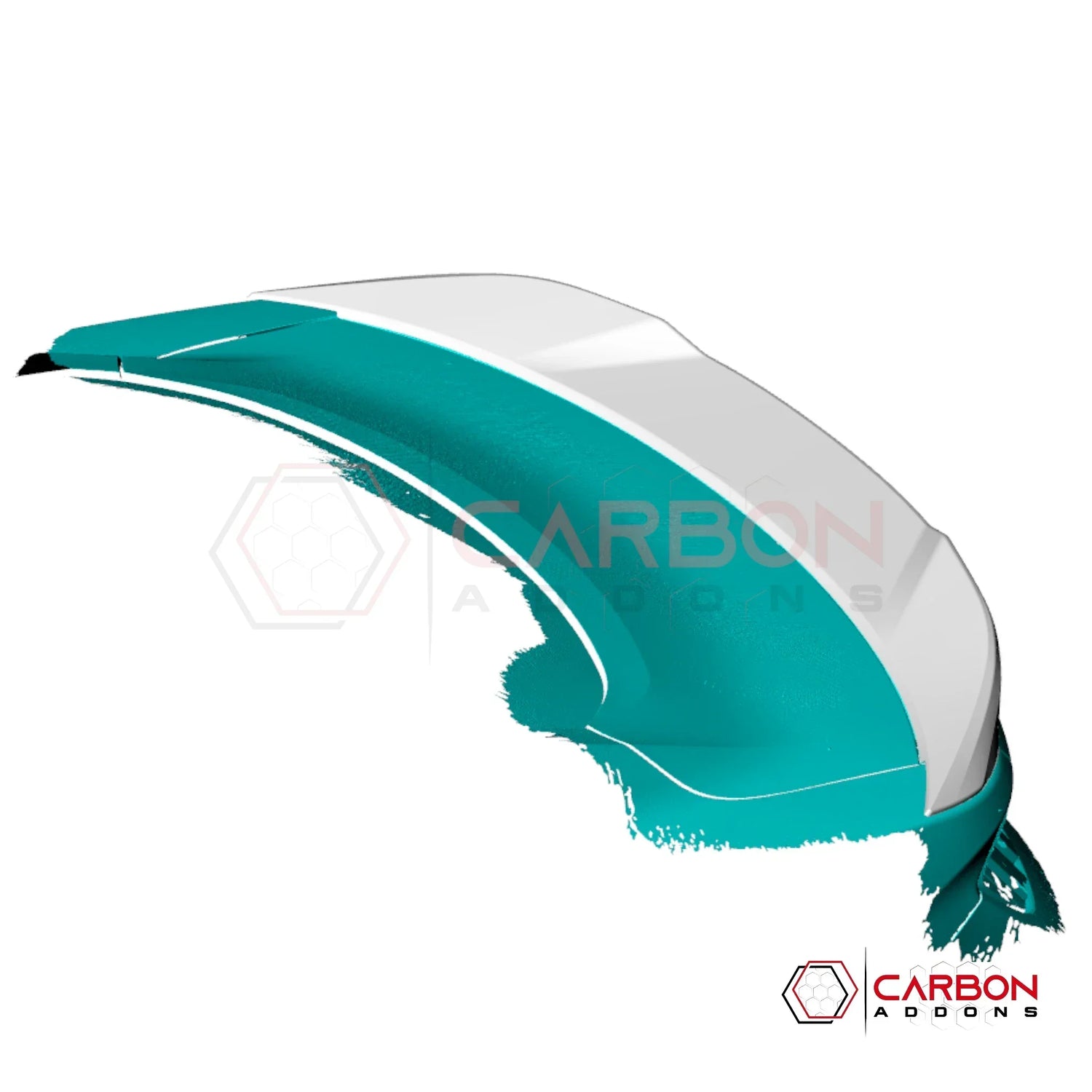 Low-Profile Carbon Fiber Ducktail Spoiler for 2024+ Ford Mustang GT & EcoBoost