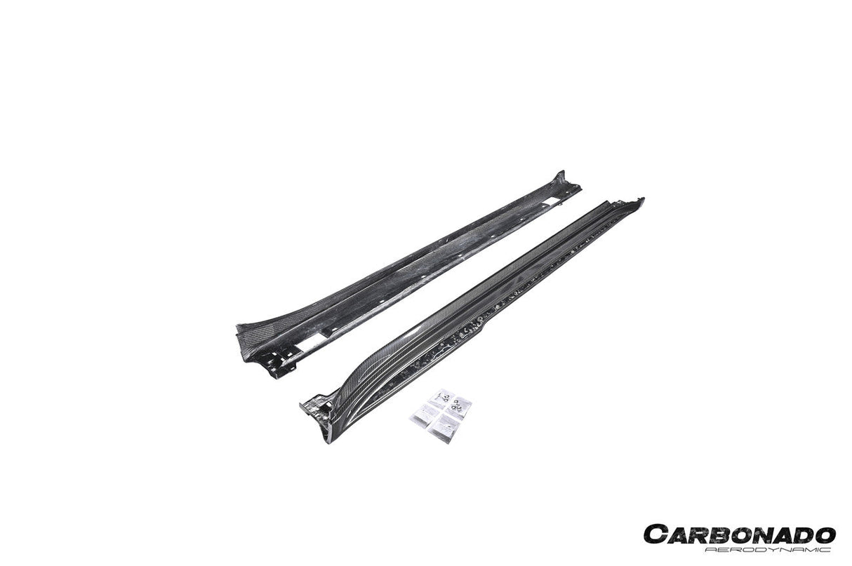 2010-2016 Porsche Panamera 970 SD Style Dry Carbon Fiber Side Skirts