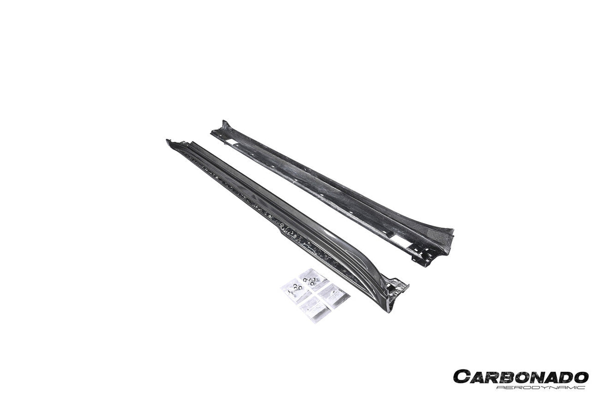 2010-2016 Porsche Panamera 970 SD Style Dry Carbon Fiber Side Skirts
