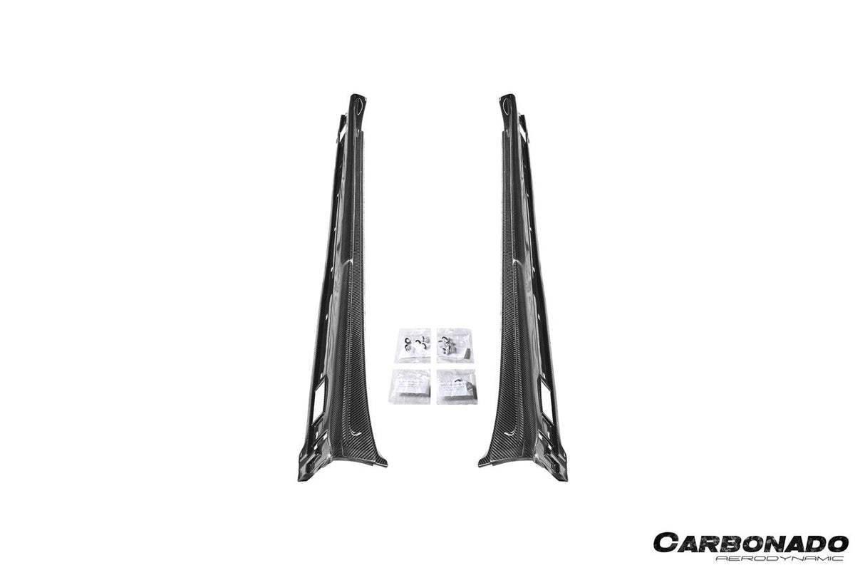2010-2016 Porsche Panamera 970 SD Style Dry Carbon Fiber Side Skirts