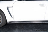 2010-2016 Porsche Panamera 970 SD Style Dry Carbon Fiber Side Skirts