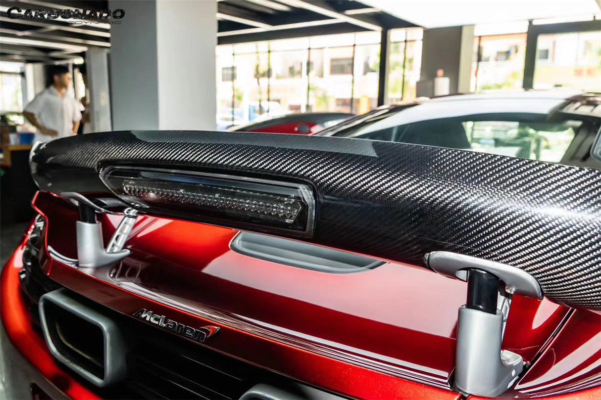 2011-2017 McLaren 650S  MP4 12C VRS Style Carbon Fiber Trunk Spoiler