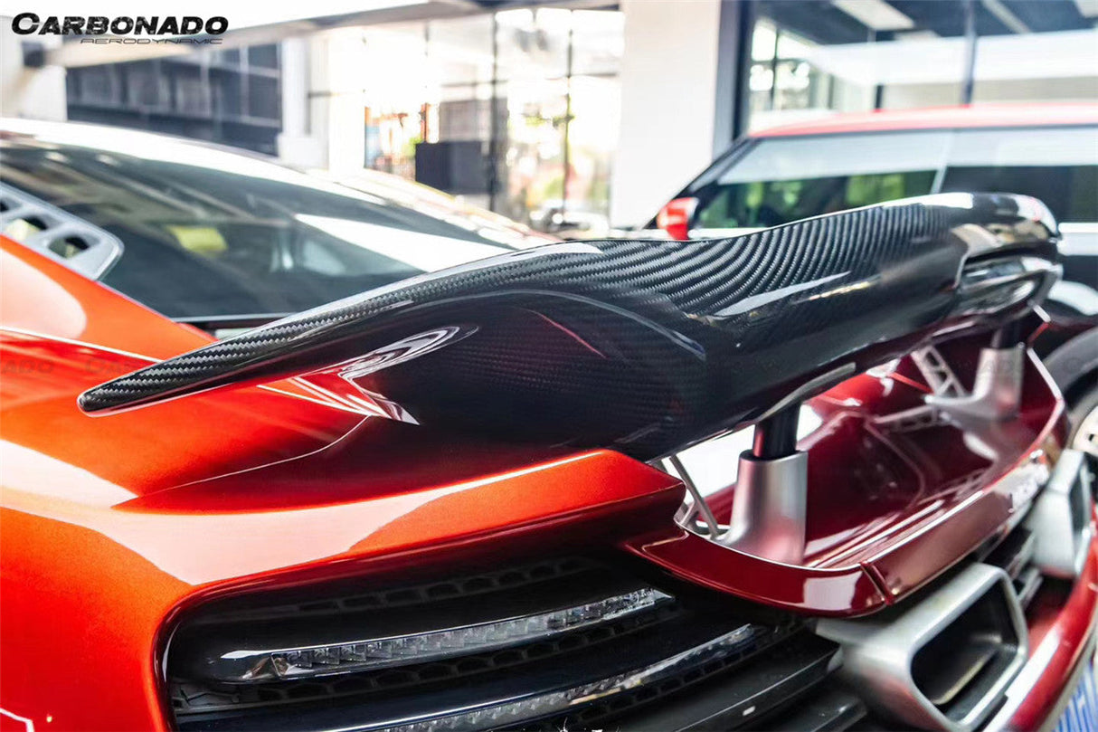 2011-2017 McLaren 650S  MP4 12C VRS Style Carbon Fiber Trunk Spoiler