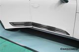 2014-2026 Porsche Macan 95B GTS Style Autoclave Carbon Fiber Door Trims | Fits T, S, Turbo, GTS