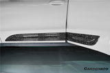 2014-2026 Porsche Macan 95B GTS Style Autoclave Carbon Fiber Door Trims | Fits T, S, Turbo, GTS