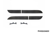 2014-2026 Porsche Macan 95B OE Style Autoclave Carbon Fiber Door Trims | Fits T, S, Turbo, GTS,