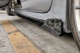 2016-2019 Audi RS7 MAN Style Dry Carbon Fiber Side Skirts