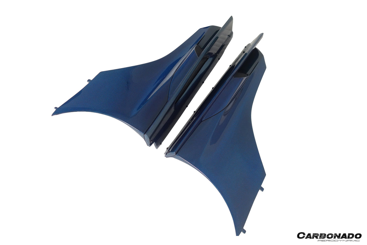 2011-2017 McLaren 650S & MP4 12C BKSS Style Carbon Fiber Side Skirts