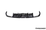 2017-2019 Porsche 911 991.2 Carrera KA Style Dry Carbon Fiber Rear Lip Diffuser