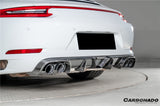 2017-2019 Porsche 911 991.2 Carrera KA Style Dry Carbon Fiber Rear Lip Diffuser