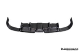 2017-2019 Porsche 911 991.2 Carrera KA Style Dry Carbon Fiber Rear Lip Diffuser
