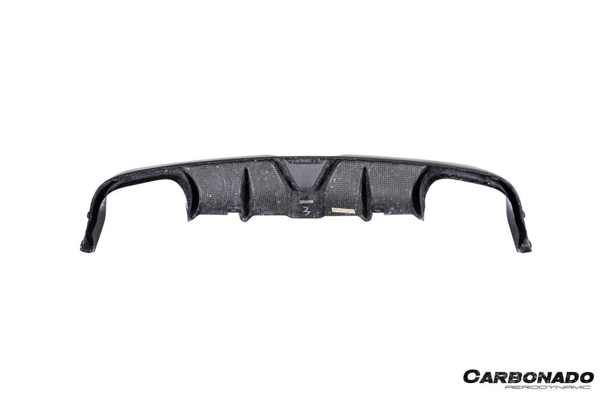 2017-2019 Porsche 911 991.2 Carrera KA Style Dry Carbon Fiber Rear Lip Diffuser