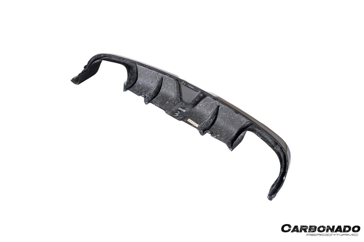 2017-2019 Porsche 911 991.2 Carrera KA Style Dry Carbon Fiber Rear Lip Diffuser