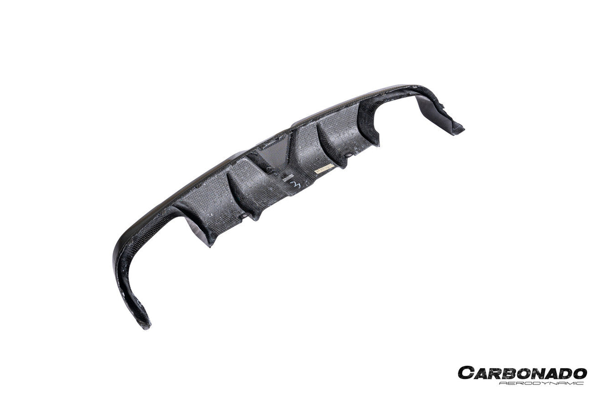 2017-2019 Porsche 911 991.2 Carrera KA Style Dry Carbon Fiber Rear Lip Diffuser
