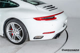 2017-2019 Porsche 911 991.2 Carrera OEM Style Dry Carbon Fiber Rear Bumper Vent Trims