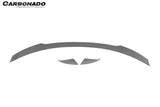 2016-2025 Tesla Model X SUV BS Style Carbon Fiber Trunk Spoiler