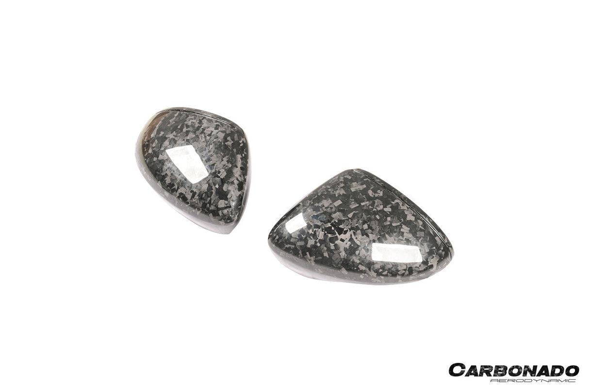 2017-2025 Porsche Panamera 971.1 971.2 976 OEM Style Autoclave Carbon Fiber Mirror Housing Replacement | Fits S, 4S, GTS, Turbo, Turbo S, E‑Hybrid, SportTurismo LHD