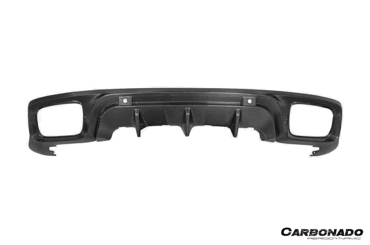 2017-2023 Porsche Panamera 971 KDA Style Dry Carbon Fiber Rear Diffuser