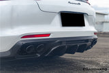 2017-2023 Porsche Panamera 971 KDA Style Dry Carbon Fiber Rear Diffuser