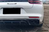 2017-2023 Porsche Panamera 971 KDA Style Dry Carbon Fiber Rear Diffuser