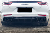 2017-2023 Porsche Panamera 971 KDA Style Dry Carbon Fiber Rear Diffuser