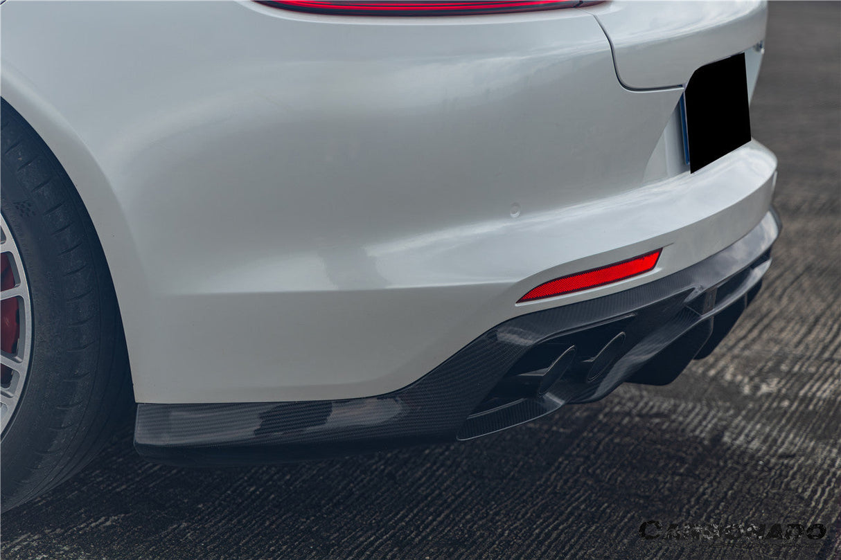2017-2023 Porsche Panamera 971 KDA Style Dry Carbon Fiber Rear Diffuser