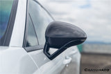2017-2025 Porsche Panamera 971.1 971.2 976 OEM Style Autoclave Carbon Fiber Mirror Housing Replacement | Fits S, 4S, GTS, Turbo, Turbo S, E‑Hybrid, SportTurismo LHD