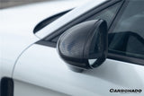 2017-2025 Porsche Panamera 971.1 971.2 976 OEM Style Autoclave Carbon Fiber Mirror Housing Replacement | Fits S, 4S, GTS, Turbo, Turbo S, E‑Hybrid, SportTurismo LHD
