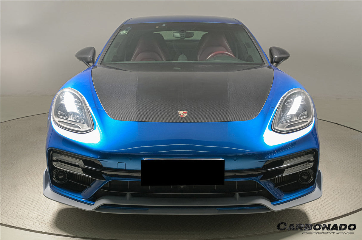 2017-2023 Porsche Panamera 971 4S | Turbo | GTS OEM Style Dry Carbon Fiber Hood