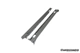 2017-2023 Porsche Panamera 971 SD Style Dry Carbon Fiber Side Skirts