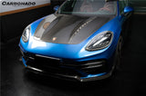2017-2023 Porsche Panamera 971 4S    Turbo    SD    GTS TP Style Dry Carbon Fiber Hood