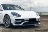 2017-2023 Porsche Panamera 971 Turbo S KDA Style Dry Carbon Fiber Front Lip